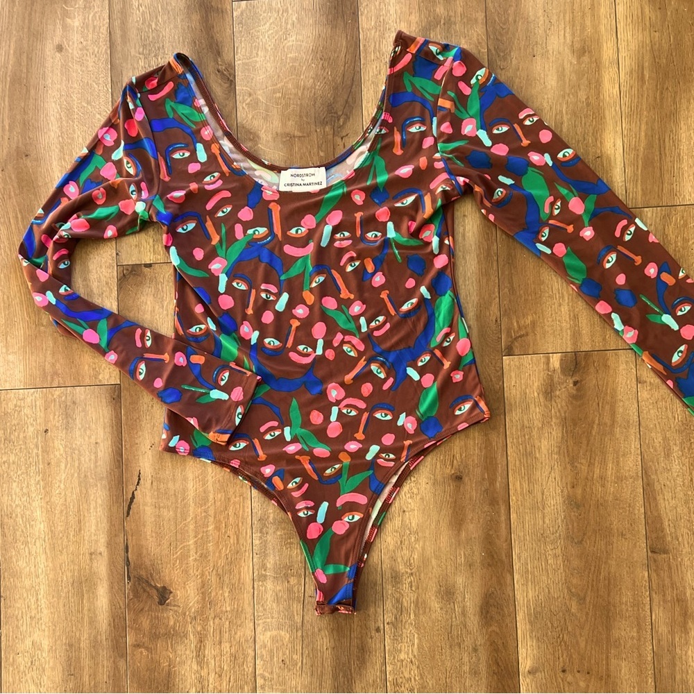 Cristina Martinez x Nordstrom Faces Bodysuit